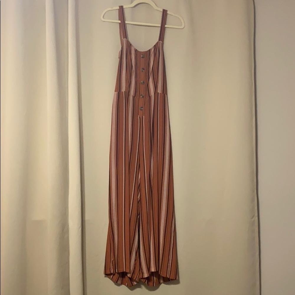 NWT American Eagle Striped Jumpsuit